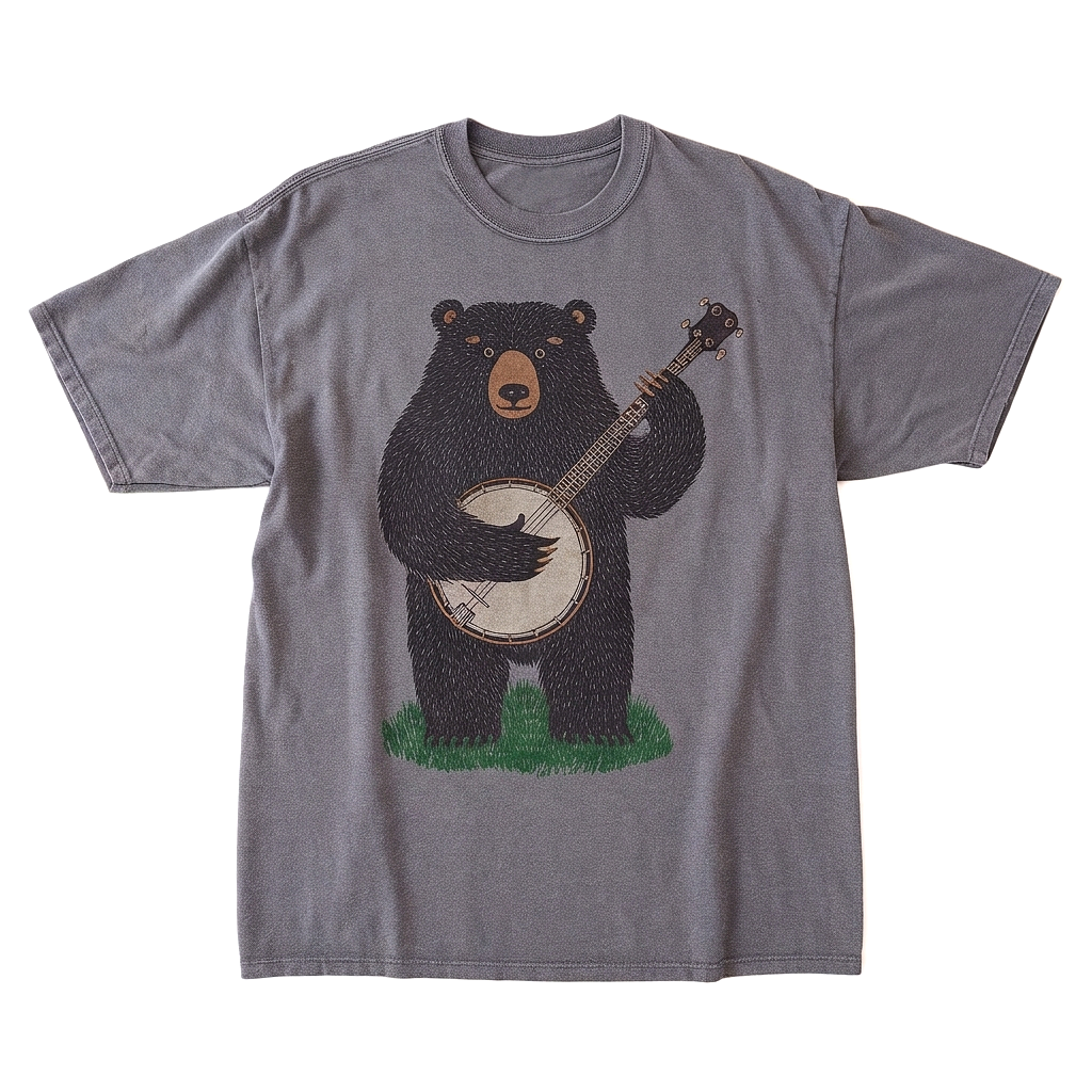 Banjo Bear Tee