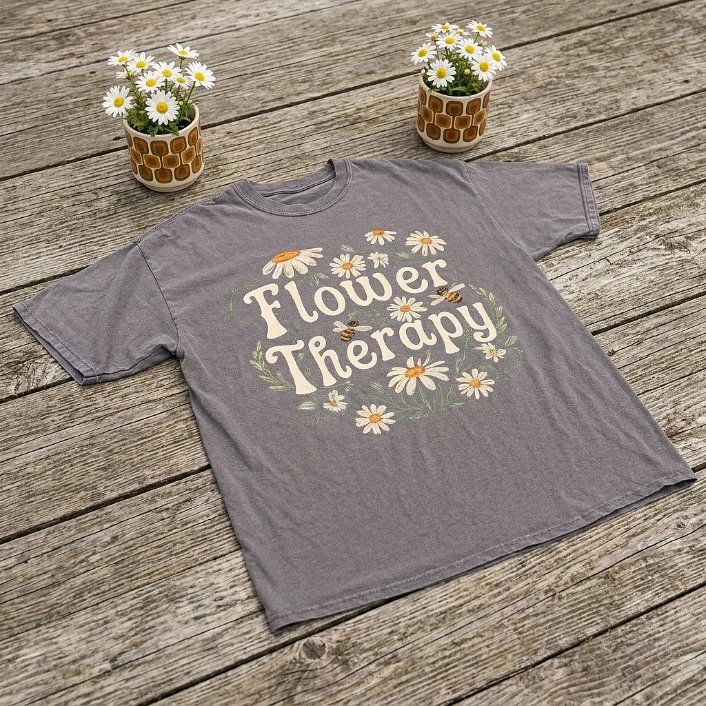 Flower Therapy Tee