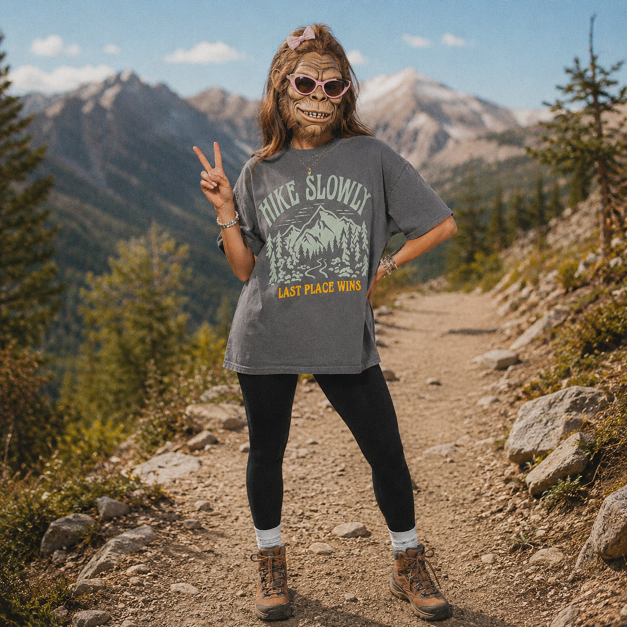 Hike Slowly Tee