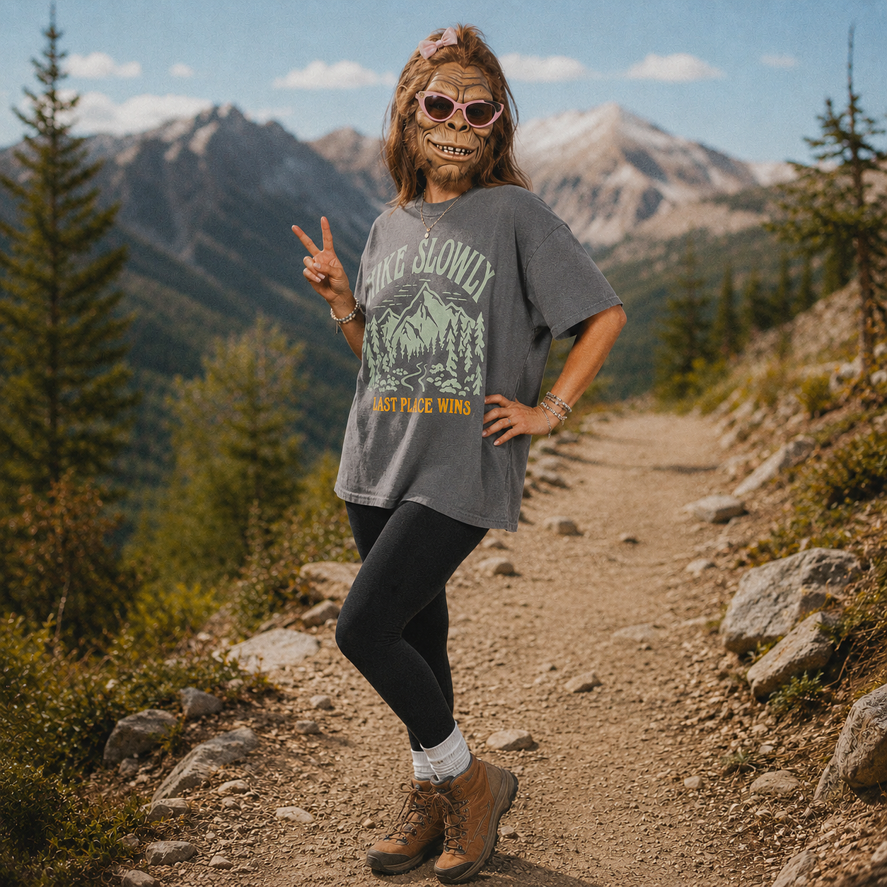 Hike Slowly Tee