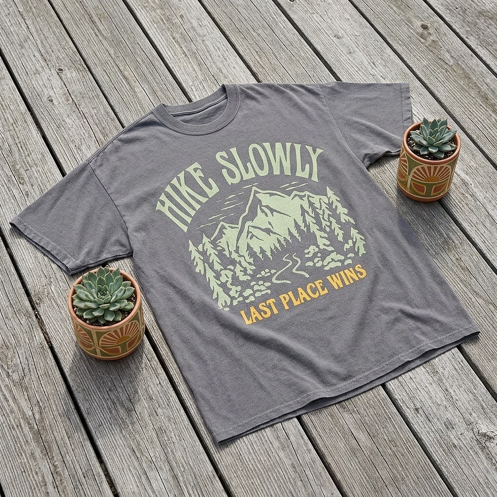 Hike Slowly Tee