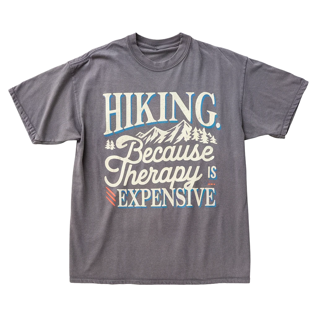 Hiking Therapy Tee