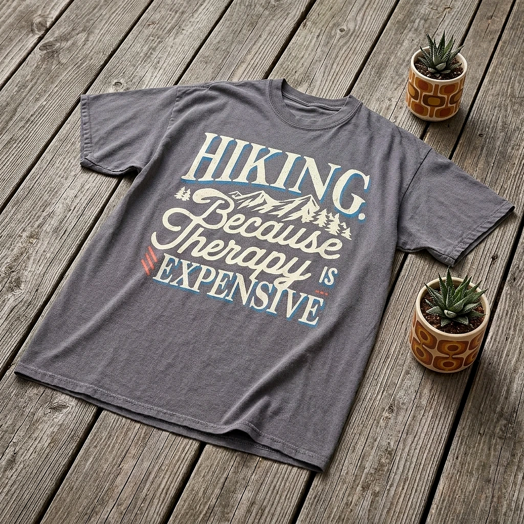 Hiking Therapy Tee