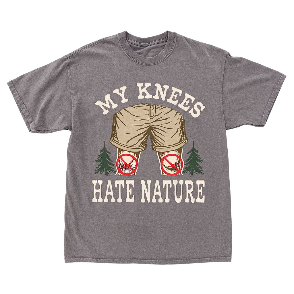 Knees Hate Nature Tee