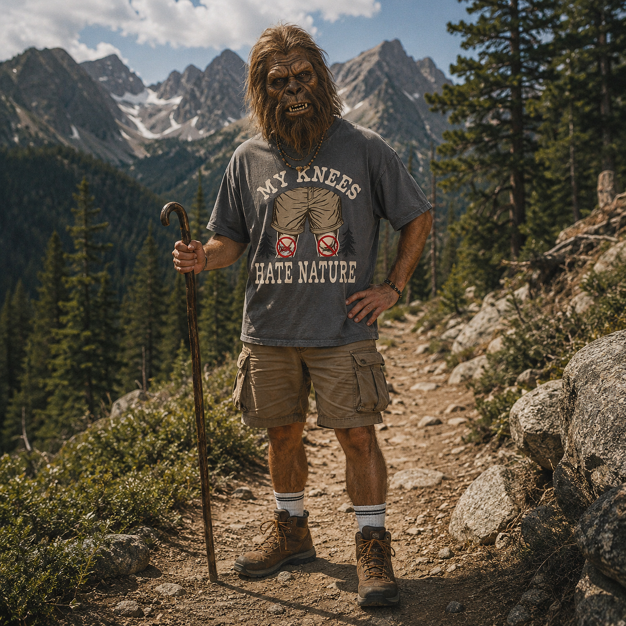 Knees Hate Nature Tee