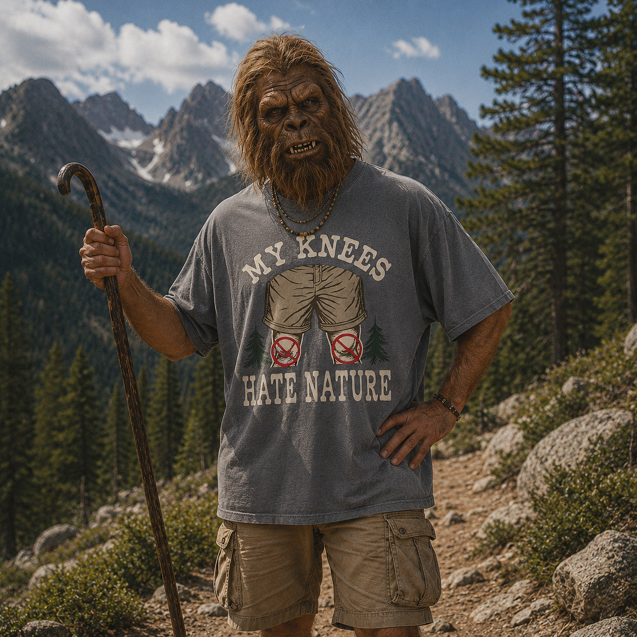 Knees Hate Nature Tee