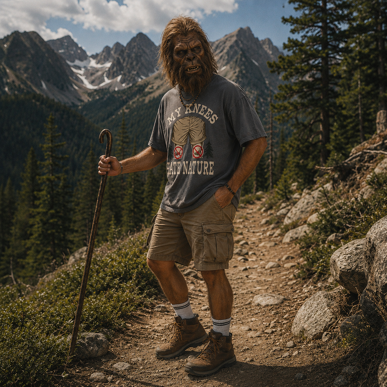 Knees Hate Nature Tee