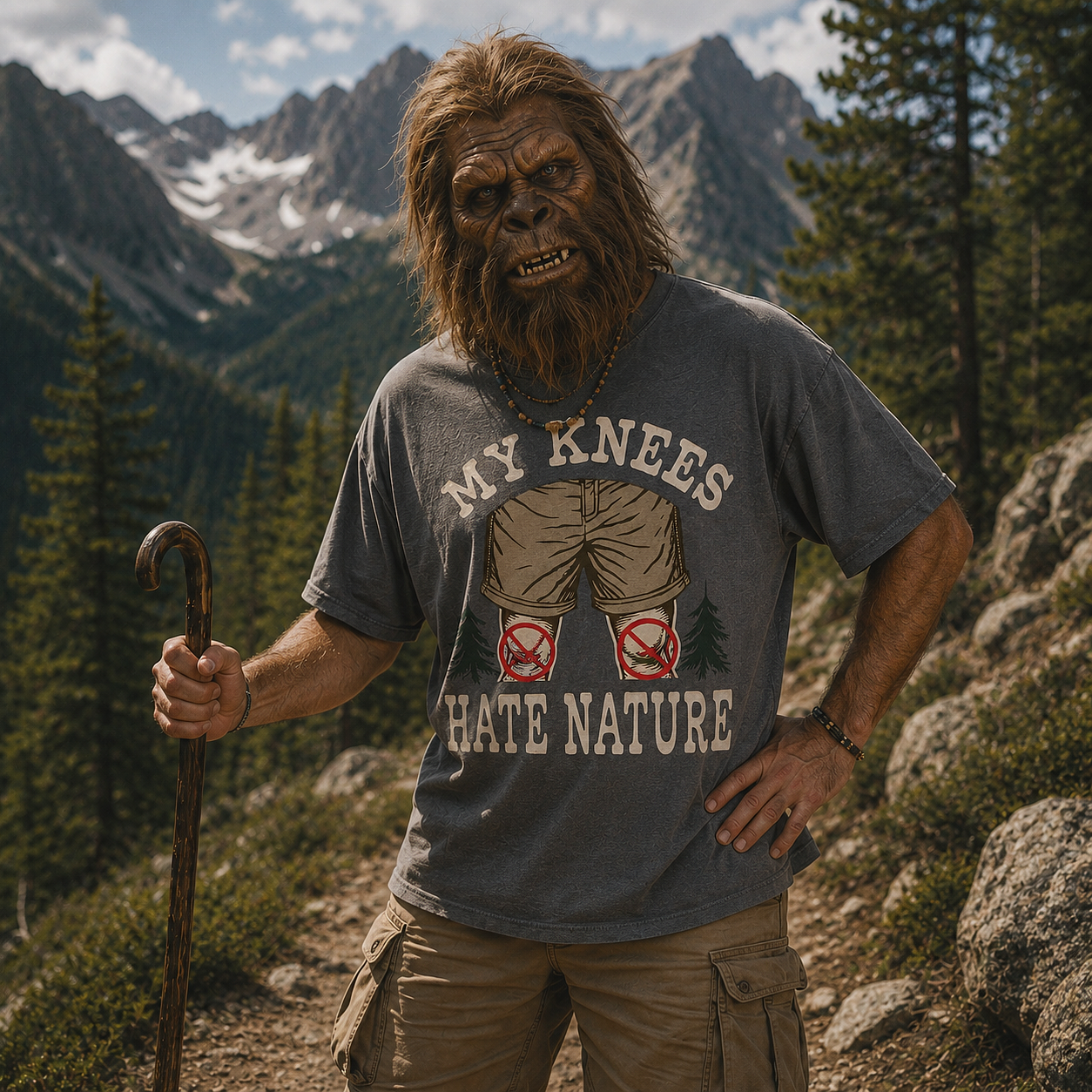 Knees Hate Nature Tee