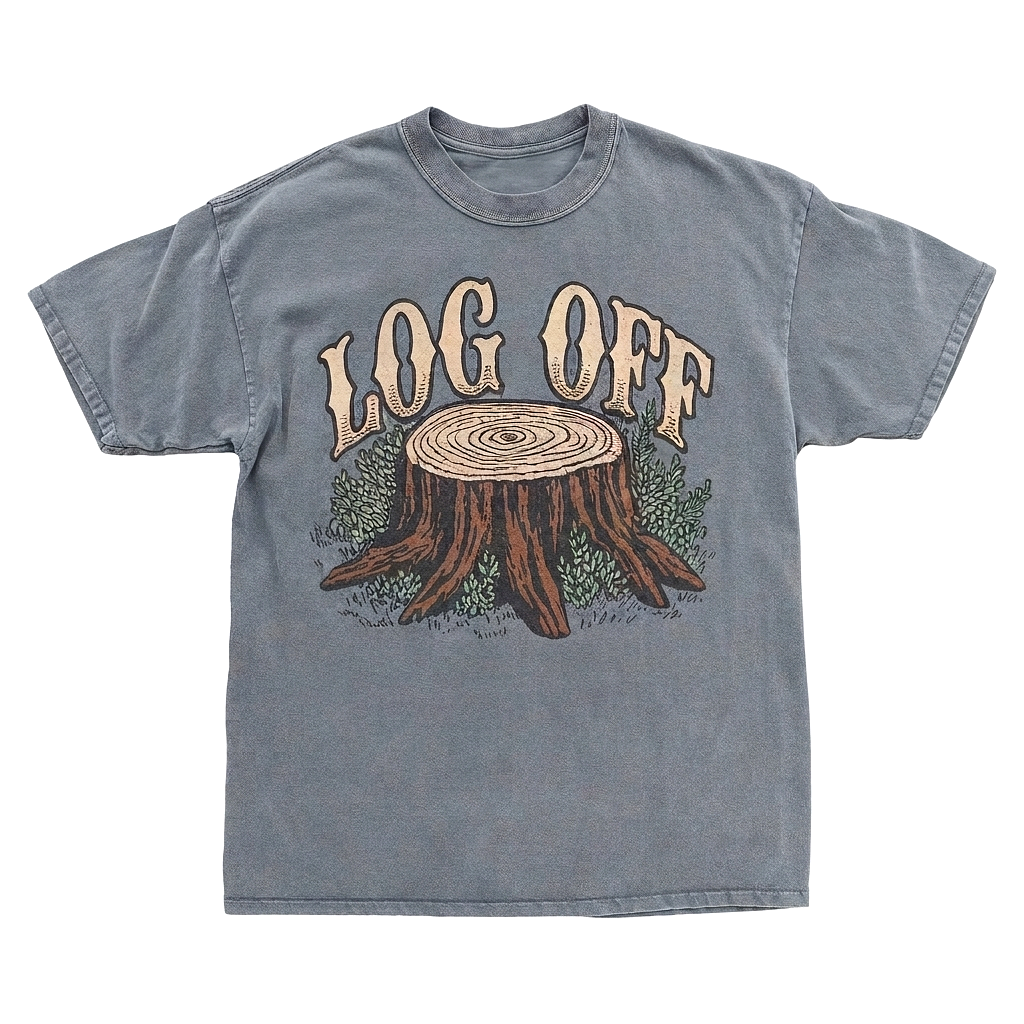 Log Off Tee