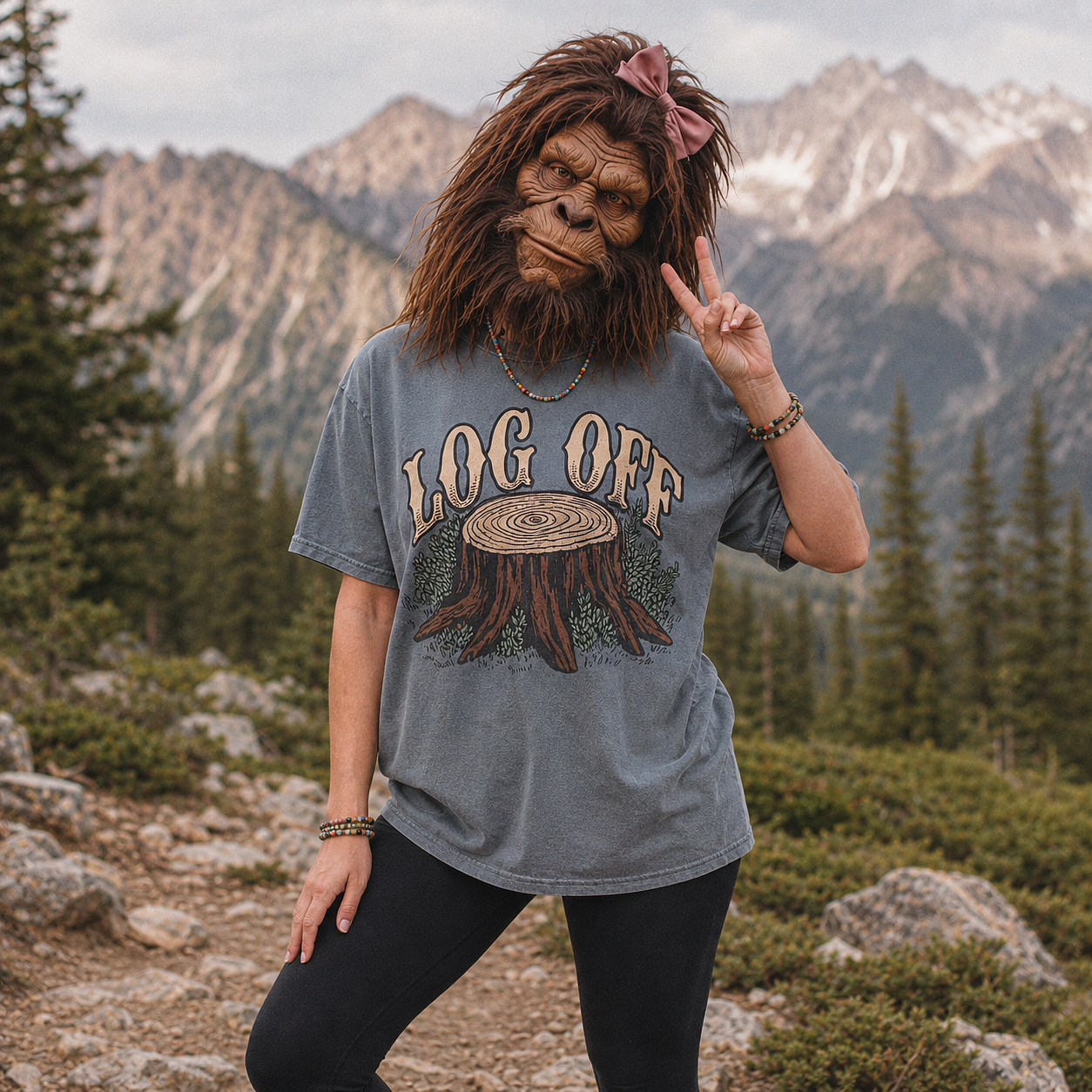 Log Off Tee