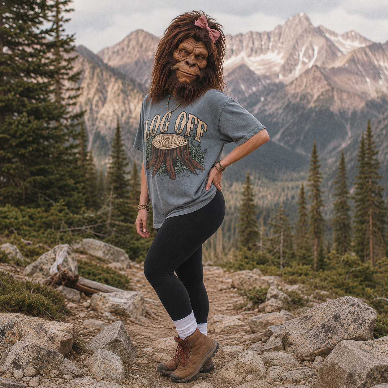 Log Off Tee