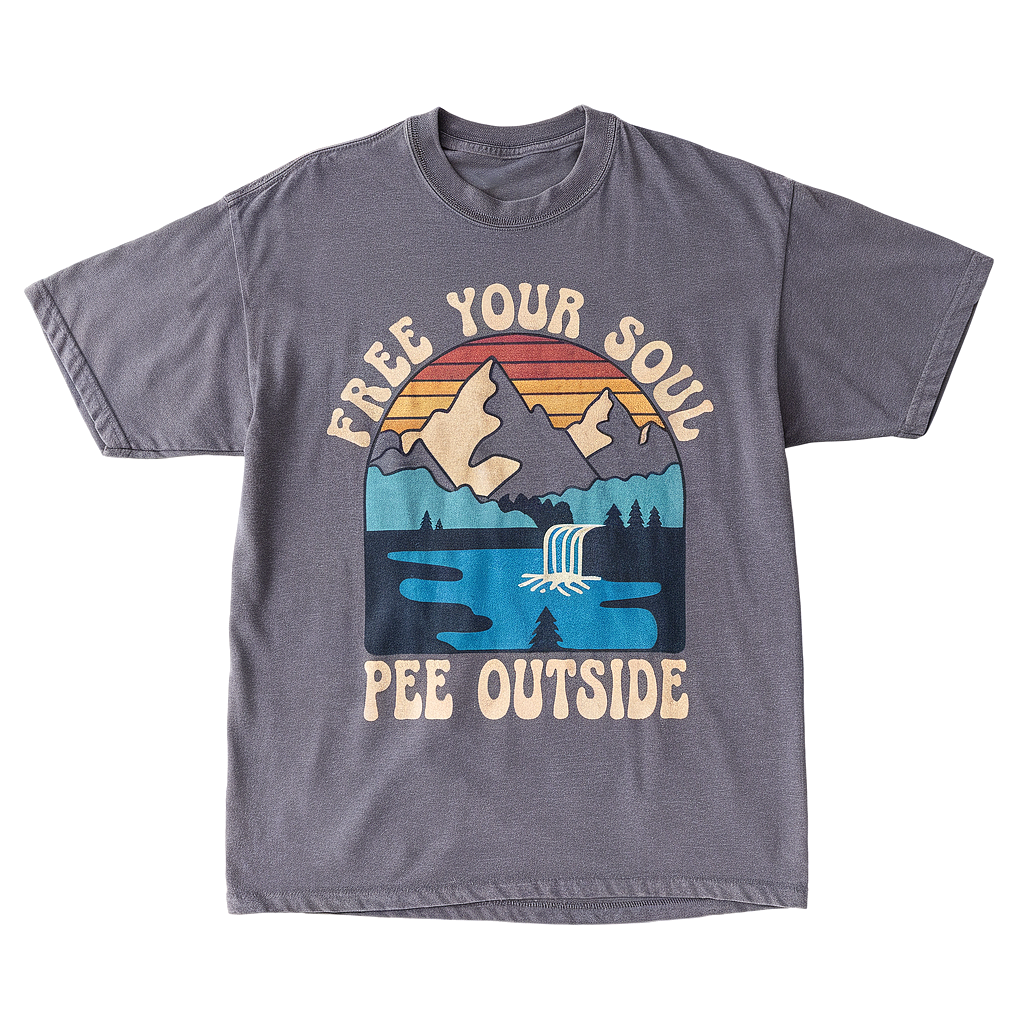 Pee Outside Tee