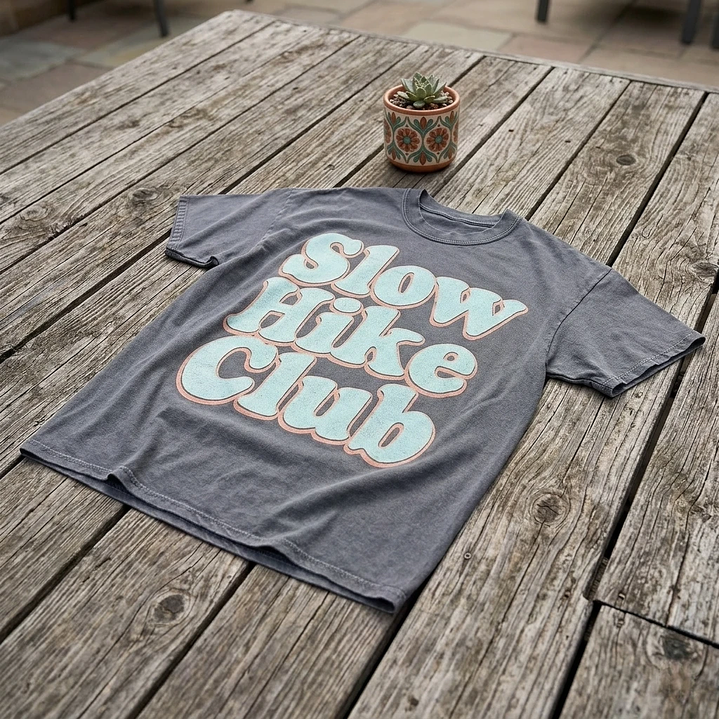 Slow Hike Club Tee